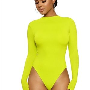 NWT Naked Wardrobe Neon Bodysuit